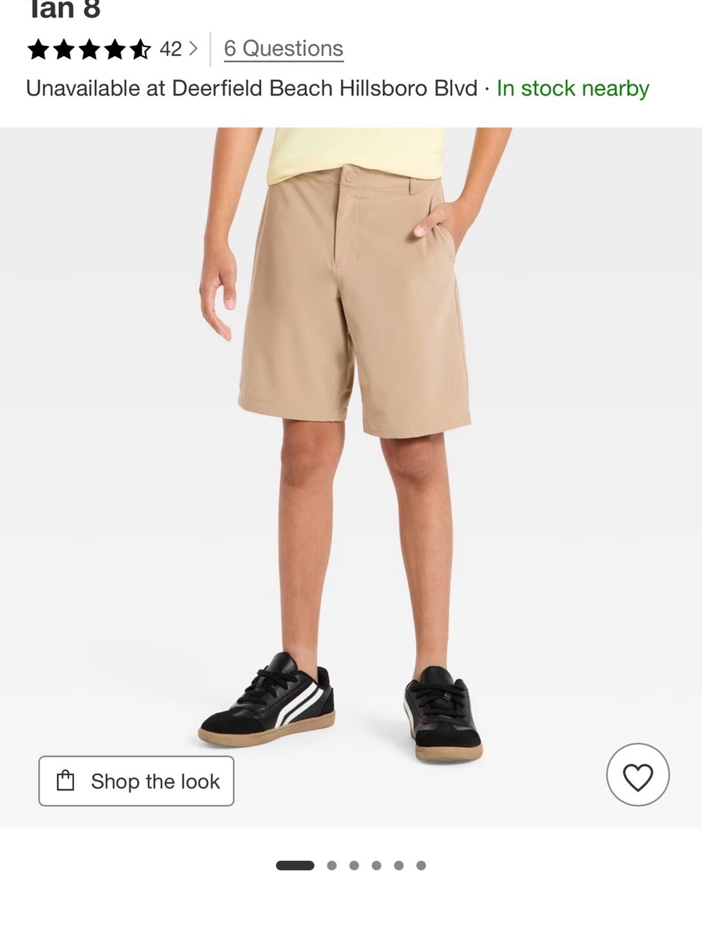 All in motion, boys, golf shorts